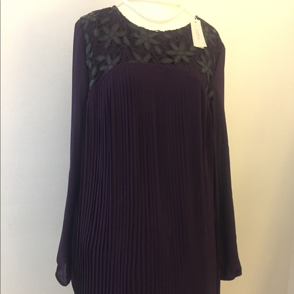 ❤️ Cupio deep purple dress (new)